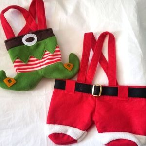 Holiday Christmas Small  Treat Bags